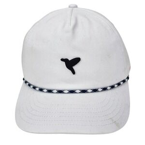 Birddogs‎ Rope Hat Mens OSFA White Hummingbird Logo Snapback Golf Baseball Cap